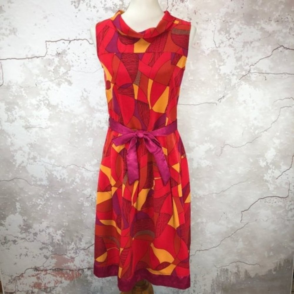 ISE Rose of Sharon Mod Print Sleeveless 4 NWT